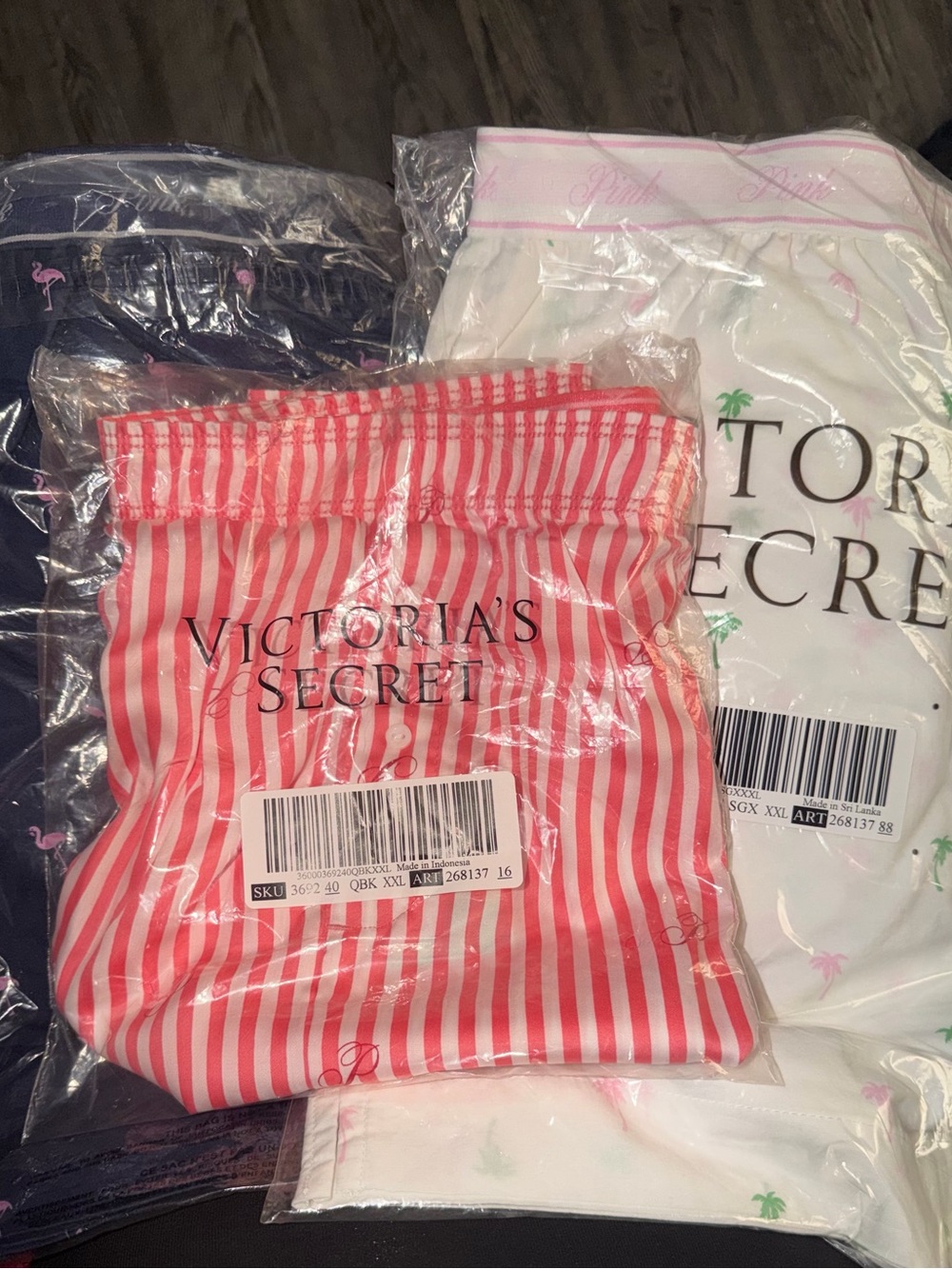 Victoria's Secret “Pink”
 Sleep Shorts -You get all 3!!
Size 16 equals XXL